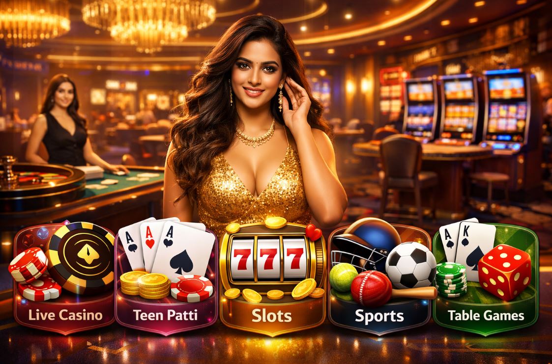 Jeetwin India game lobby and casino categories