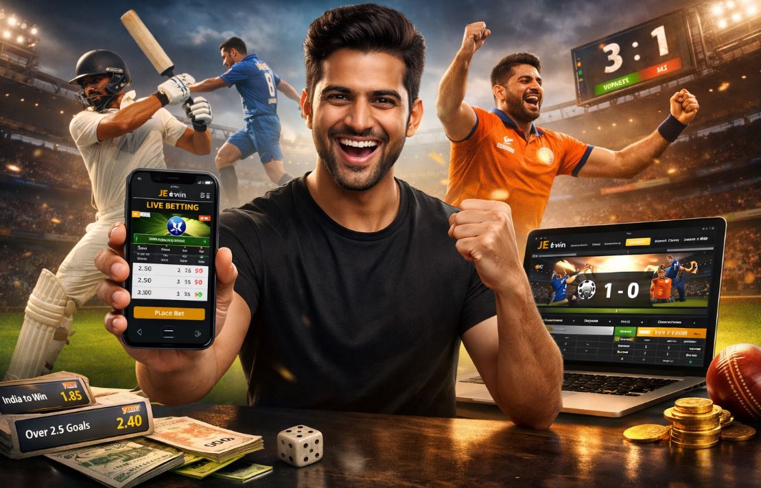 Jeetwin India sports betting interface and live markets